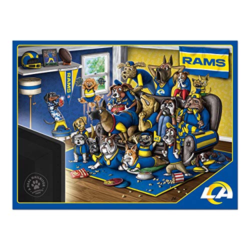 Image of YouTheFan NFL Purebred Fans 500pc Puzzle - A Real Nailbiter