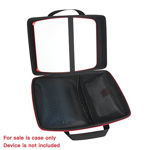 Hermitshell Hard Eva Case Fits Osmo Genius Kit, Fits Osmo Base/Starter/Numbers/Words/Tangram/Coding Awbie Game (For Osmo Creative Set, Red) #TOP1