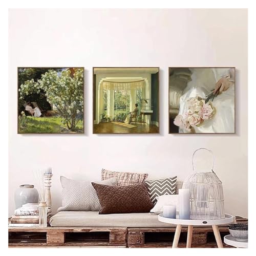 Tableau déco nature moderne de 50x50cm idéal pour salon - 4