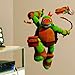 RoomMates Teenage Mutant Ninja Turtles Mike Peel and Stick Giant Wall Decals