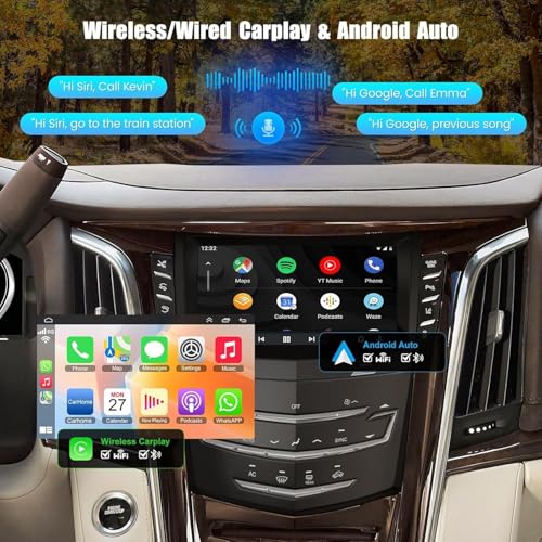 Radio Car Android 13 8 Pulgadas para Cadillac Escalade miniatura 2