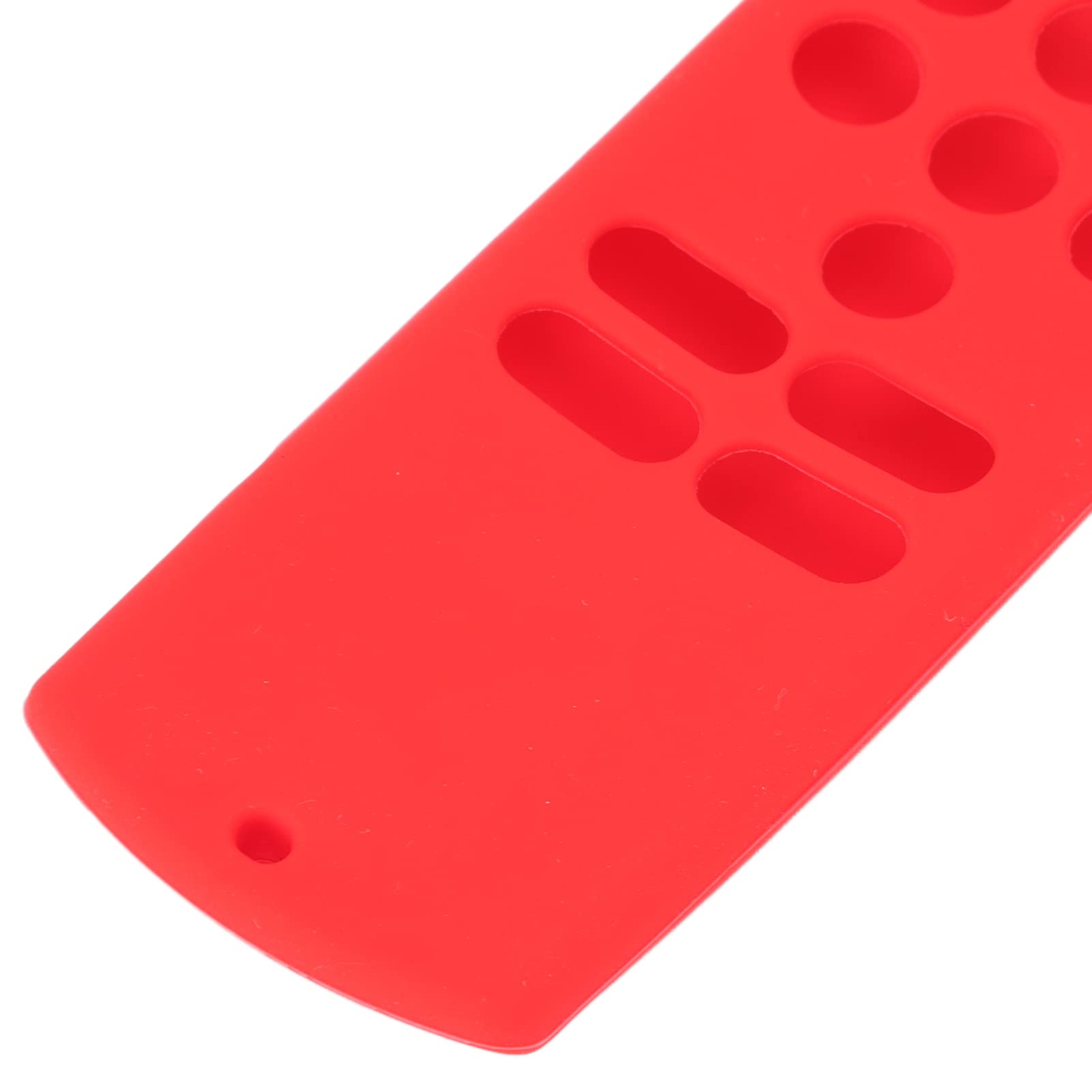 Funda Protectora de Silicona para Mando a Distancia Funda Protectora de Silicona para Mando a Distancia, Suave, Antideslizante, a Prueba de Golpes, con Cordón para Fire TV Stick Lite (Rojo)