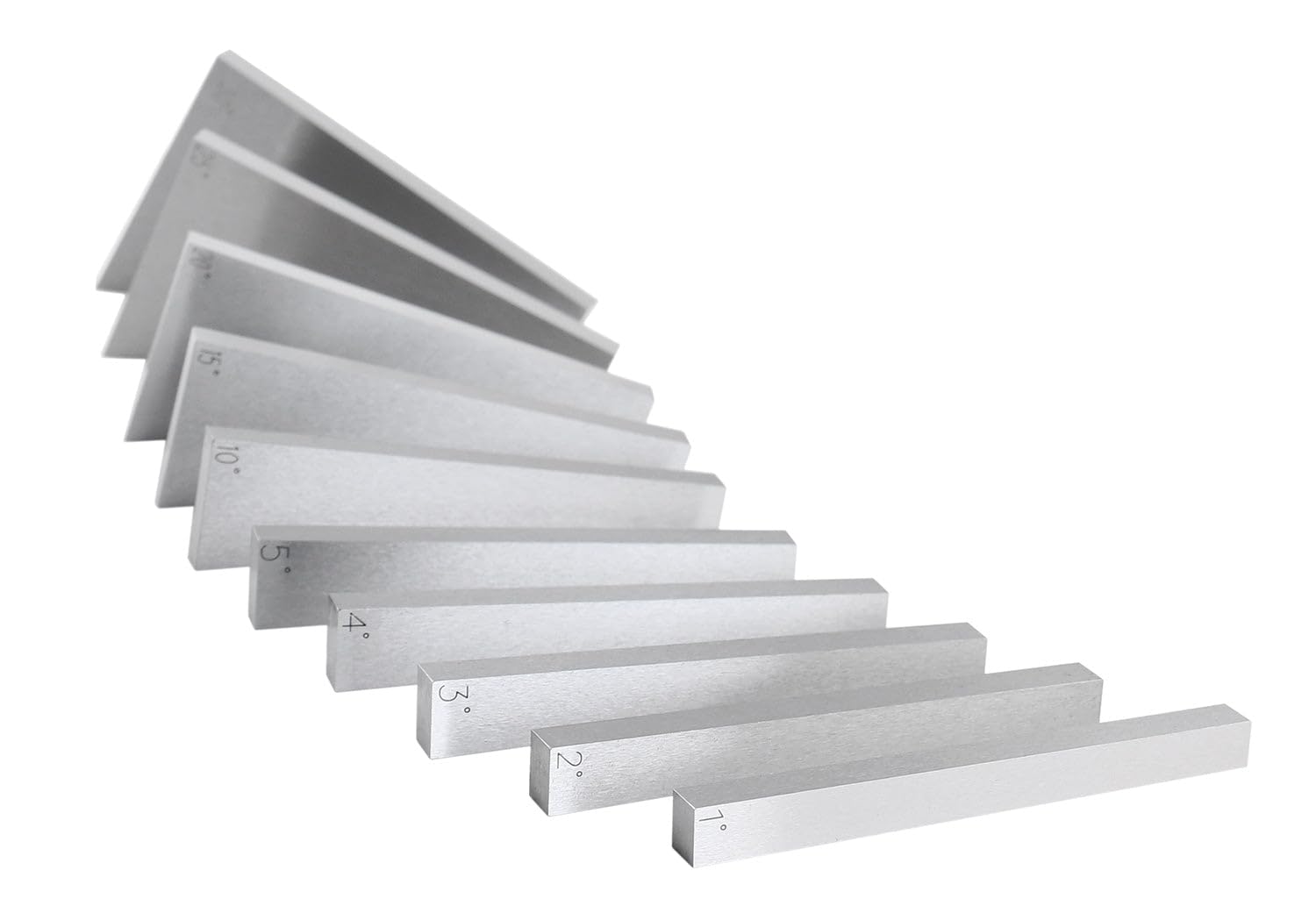 Accusize Industrial Tools 10 Pcs Precision Angle Block Set, 3602-0111