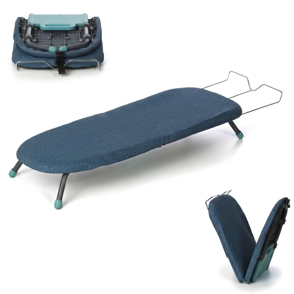 Mesa Tábua de Passar Roupa Portátil Compacto Não Ocupa Espaço - By K80