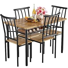 IDEALHOUSE 5 Piece Dining Table Set