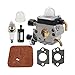 Produktbild CLOXKS Vergaserzubehör Für Stihl FS 38 45 46 55 55R 55RC 45C 45L 45EZ 55EZ 55C 55T 74 75 76 80 85 310 KM 55 55R HL45 FC55 Trimmer Vergaser Kit Motorradzubehör