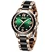 LIGE Uhren Damen Mode Wasserdicht Analog Quarz Armbanduhr Damen Elegant Beiläufig Keramik Uhr Einfachheit Geschäft Mädchen
