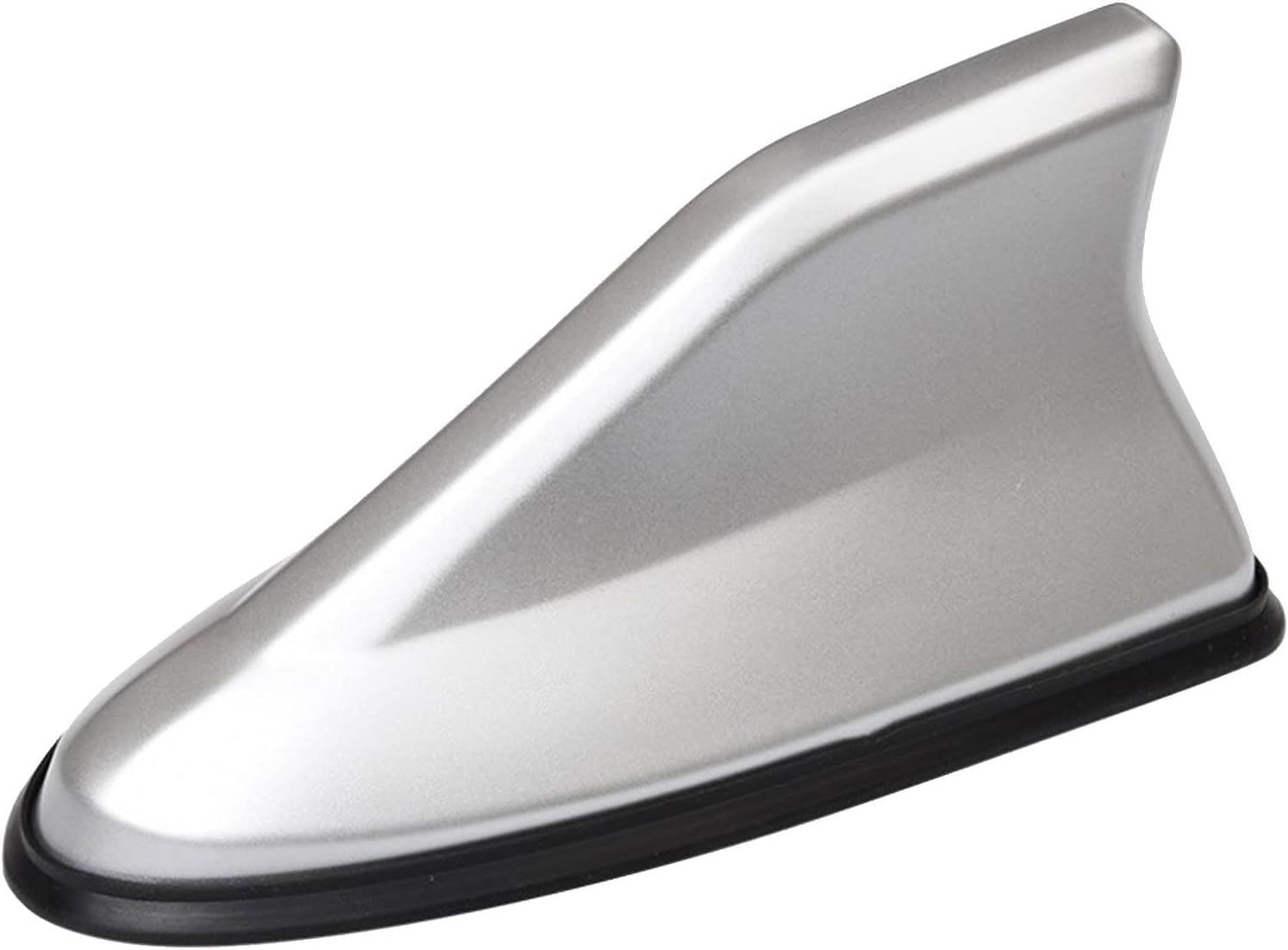 Antena de Aleta de tiburón para Coche,para Audi A1 A2 A3 A4 A5 A6 A7 A8 Q2 Q3 Q5 Q7 S3 S4 S5 S6 S7 S8 TT TTS RS3-RS6,Coche Techo Superior Radio Antena Aleta Accesorios Coche,F/Silver
