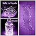 Ranlraka Purple Fairy Lights Battery Operated 7Ft 20 LED String Lights Starry for Bedroom Decor Diwali Halloween Christmas Lights Tree Wedding Party Decoration-2Pack