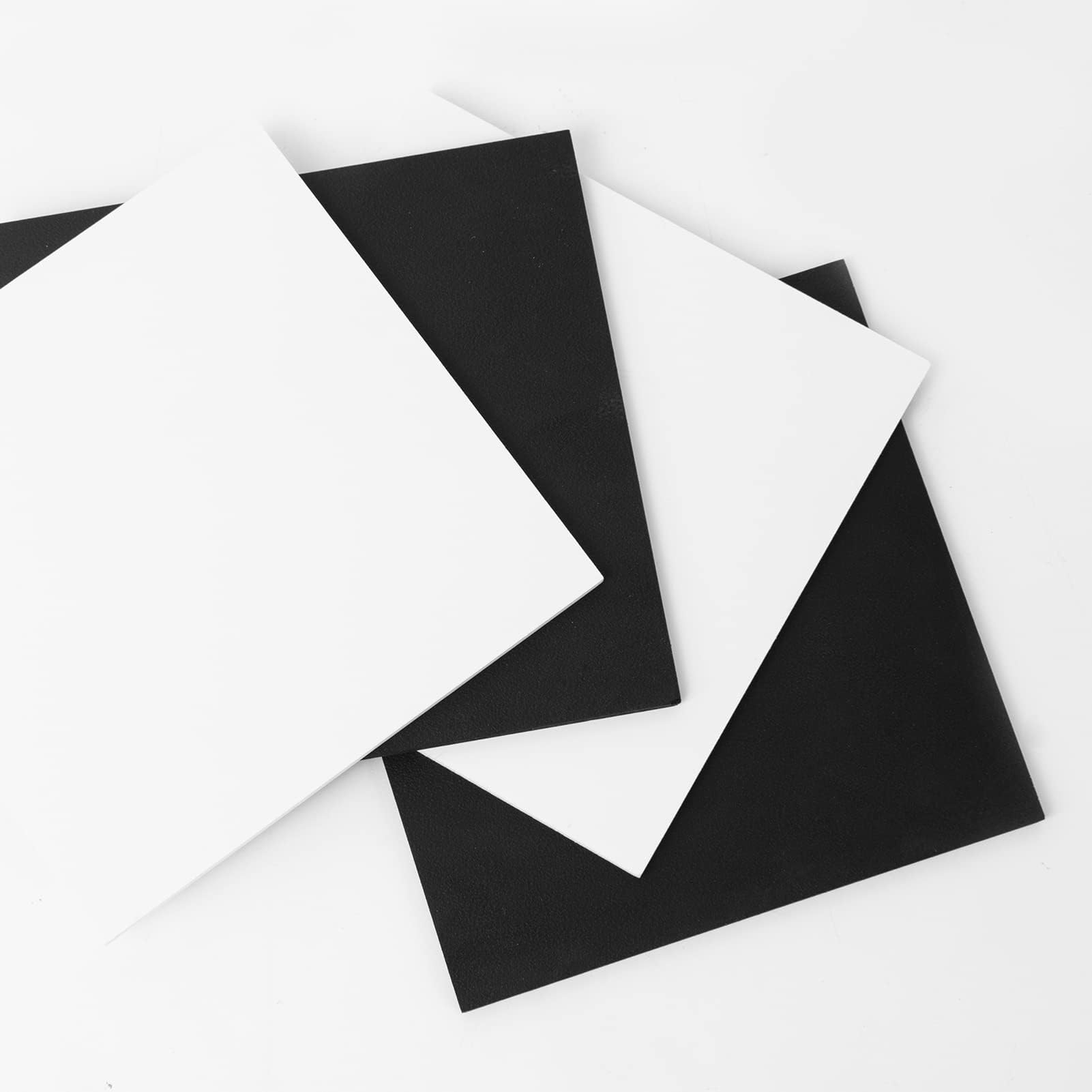 Art3d Smooth Flat Ceiling Tile, Samples Set 5 x 5 in.