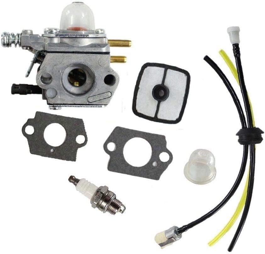 HQPARTS Carburetor for Echo SRM-1501 SRM-2100 SRM-2100SB SRM-2305 SRM-2501 SRM-3000 SRM-3100 SRM-3100S SRM-3110 SRM-3400 SRM-3605 SRM-3800 Straight Shaft Trimmer Replace WT 344 426 Wt-344 Wt-418A