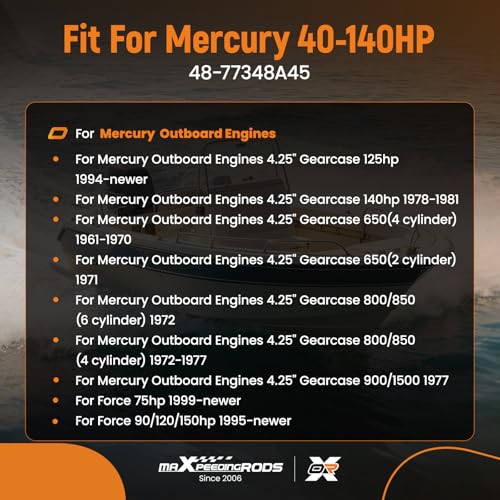 Image of maXpeedingrods Aluminum Boat Propeller for Mercury Engines