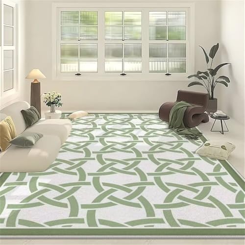 Tapis confortable et chaud motif ruban fleurs lavable 70x140 - 2
