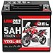 Produktbild LANGZEIT YTX5L-BS GEL Roller Batterie 12V 5Ah 115A/EN GEL Batterie 12V Motorradbatterie doppelte Lebensdauer entspricht YTX5L-4 50412 CTX4L-4 YT5L-BS ersetzt 4Ah vorgeladen auslaufsicher wartungsfrei