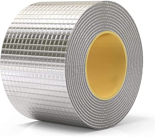 SAJAG Waterproof Repair Tape for Pipe Leakage Roof Water Leakage Solution Aluminium Foil Tape Waterproof Adhesive Sealing Butyl Rubber Tape for Surface Crack (B0B7F45YNL) Amazon Price History, Amazon Price Tracker