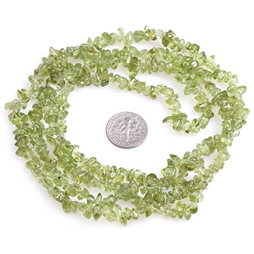 3-5Mm Natural Green Peridot Chips Beads Irregular Chip Stones Loose Gemstone Beads For Jewelry Making Strand 30 Inch #TOP3