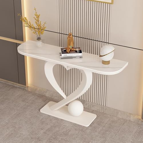 Mesa consola moderna de 39 pulgadas para aprovechar pasillos estrechos 2