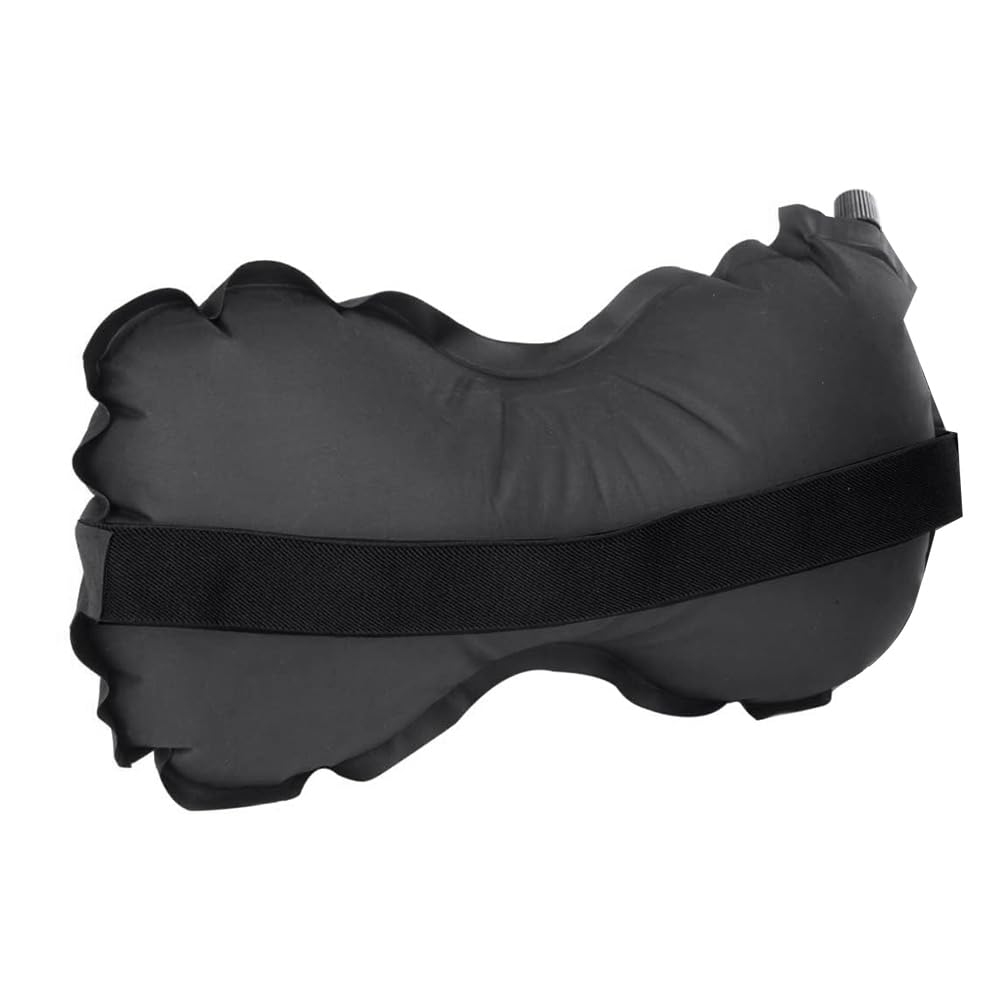 CTRLZS Lumbar Support Inflatable Travel Pillow for Airplane Long Flights Essential Product