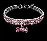 ★ Varios tamaños y colores: ofrecemos una variedad de collares para tu elección, S: 20 cm, M: 25 cm, L: 30 cm. Asegúrate de que la circunferencia del cuello de tu mascota antes de comprar este collar. Y hay 3 colores de azul, blanco y rosa para tus queridas mascotas.