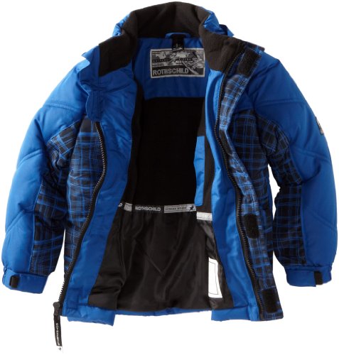 Image of Rothschild Big Boys' Jacket with Plaid Insert