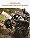 VEVOR Electric Winch, 3500 lb Line Pull Capacity, 12V DC ATV Winch with Φ3/16 in x 39 ft 12 Strands Synthetic Rope & Aluminum Fairlead Wired Remote Control, IP55 Waterproof for Towing ATV Boat