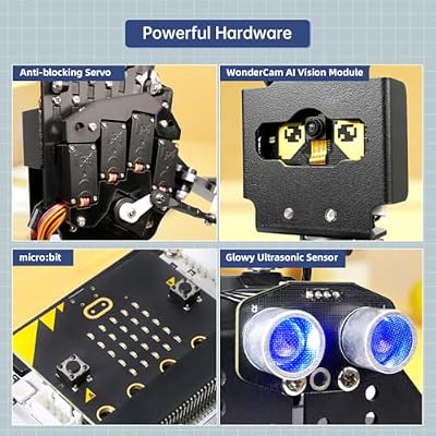 Robot Hand with Micro: bit V2 AI Bionic Robotic Hand Australia | Ubuy