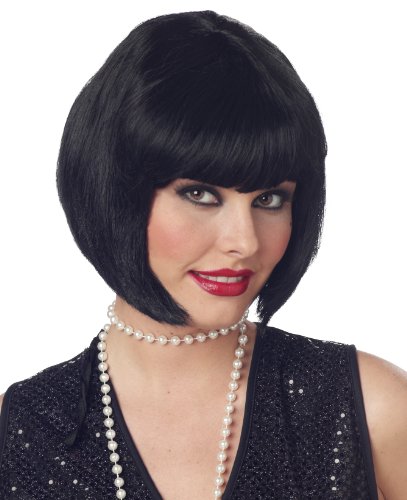 Flapper Wig (Black) - //coolthings.us