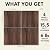 ECOACOUSTICS Acoustic Wall Panels Sound Absorbing - RT60X 4-Pack 24"x24"x1"