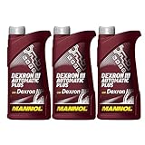 castrol dexron 3 pdf GM DEXRON III H/G/F 3 x 1L MANNOL ATF Dexron III Automatic Plus / Automatikgetriebe- Servo- Öl Rot