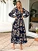 Simplee Women's Floral Boho Long Sleeve Maxi Dress... #1