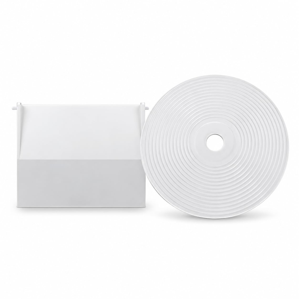 Pack Recambios Skimmer Piscina Compatible con AstralPool | Tapa Skimmer + Compuerta Skimmer con Bisagra | Repuestos para Filtración y Mantenimiento de Piscinas | Color Blanco