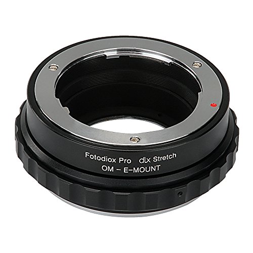 Fotodiox DLX Stretch Lens Mount Adapter Compatible with Olympus OM 35mm Film Lenses to Sony E-Mount Cameras
