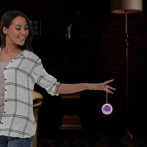 Miniatura 5 de ArtCreativity Yoyos de plástico iluminados para niños, juego de 3, juguetes clásicos de yoyó con luces LED intermitentes, recuerdos de fiesta de
