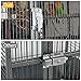 Yaheetech 69-Inch Extra Large Bird Cage Metal Parrot Cage for Mid-Sized Parrots Cockatiels Conures Parakeets Lovebirds Budgie Finch, Black