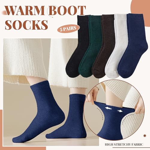 Image of Velice Womens Merino Wool Thermal Thick Hiking Winter Socks