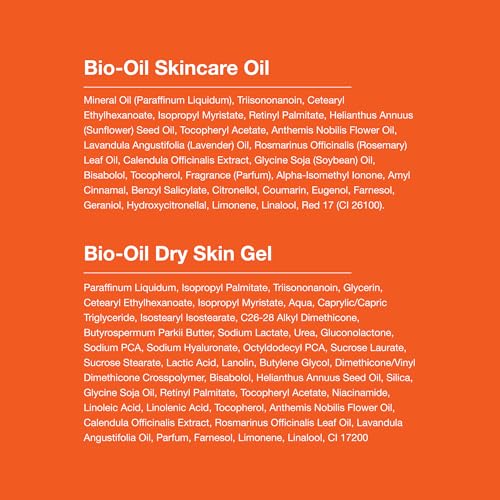 Bio-Oil Travel Skincare Bundle for Scars, Stretch Marks, and Dry Skin, Includes Skin Care Oil (2 oz) and Dry Skin Gel (1.7 oz) - Thumbnail 7
