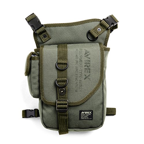 AVIREX �A�r���b�N�X EAGLE 2WAY �V�����_�[&���b�O�o�b�O AVX348L(KHAKI�i53�j)