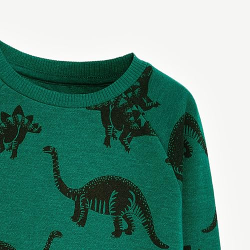 Toddler Boys Cotton Pullover Crewneck Sweatshirts Long Sleeve Tops Cartoon Shirt Sweaters4