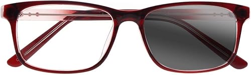 Miniatura 9 de Gafas de lectura multifocales fotocromáticas de transición progresiva rectangulares para hombres y mujeres