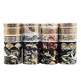 dekorative kosmetik Produktabmessung: 2 m jeder Rolle, Breite 0,8 cm / 1,5 cm / 3,0 cm. Insgesamt 20 Rollen mit mehreren Mustern.
