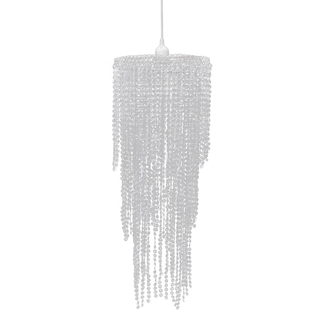Vidaxl Transparent Pendant Chandelier, Pendant Light With Lampshade, Chandelier For Bedroom Living Room Dining Room, Ceiling Light, Hanging Lamp