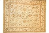 RUG PRINCE Afghan Chobi Ziegler Teppich Handgeknüpft 250x300 Beige Orientalisch