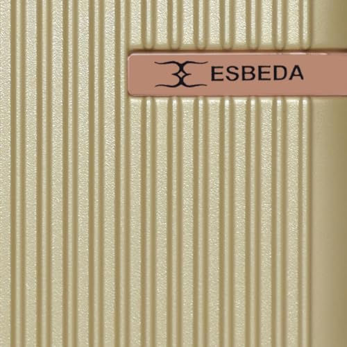 Image of ESBEDA Makeup Vanity Bag Hard Shell Vanity Cases For Women Portable Water Proof Cosmetic Travel Case, Toiletry Case With Zipper Cosmetic Bag, Hand Luggage Cosmetic Case