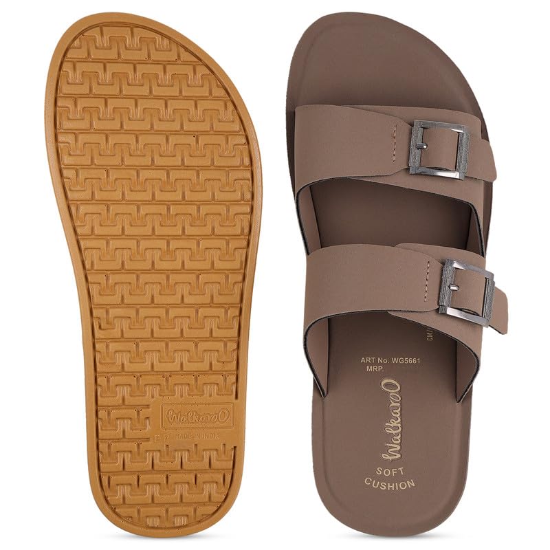 Image of WALKAROO Sandal For Men's|Light Weight and Comfortable|Stylish Casual Wear|WG5661