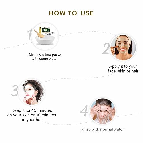 Miniatura 6 de Indus Valley Hierbas orgánicas naturales en polvo (Multani Mitti)