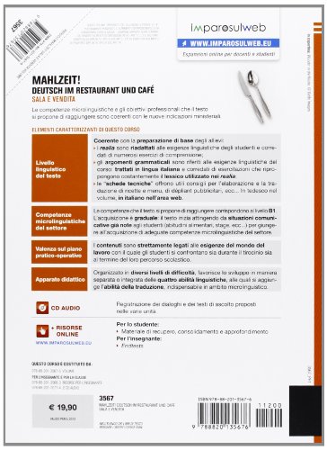 Mahlzeit! Deutsch im restaurant und café. per gli