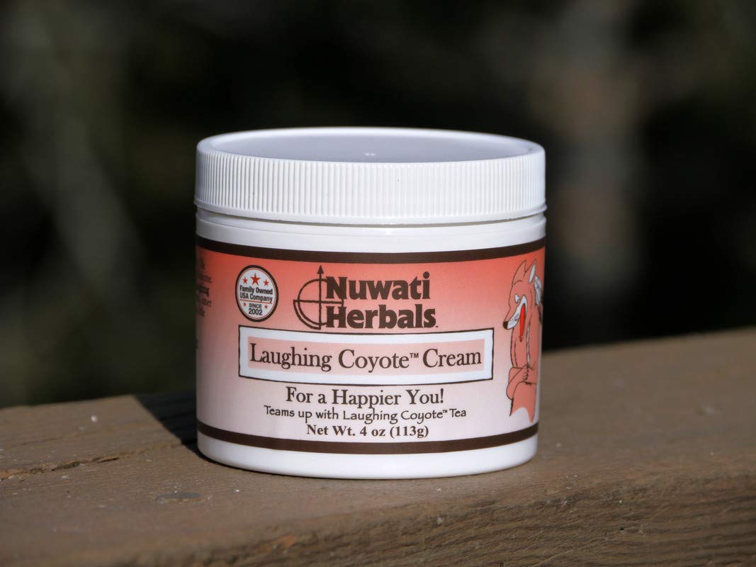 Nuwati Herbals Laughing Coyote – A Happier You Body Cream, 4 Ounces