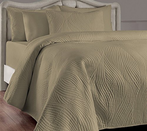 Brielle Stream Sham Set, King, Linen #TOP2