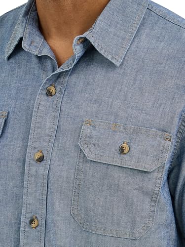 Wrangler Authentics mens Short Sleeve Classic Woven Shirt3