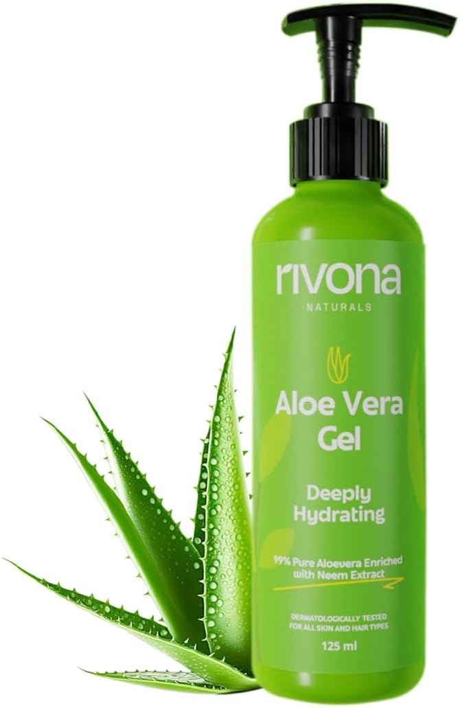 - Rivona Natural 99% Pure Aloe vera Gel Parent (125ml)